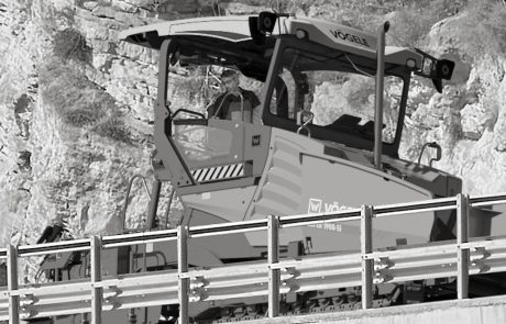 Vögele Fertiger Bildmontage