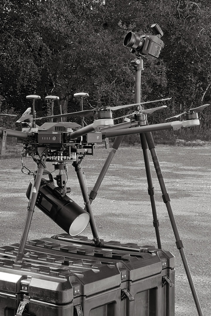 DJI Drohne Matrice mit Anbau
