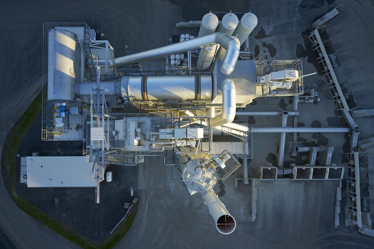 Luftaufnahmen Baustellenfotografie Deutschland Industrie